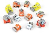 12 Pull Back Construction Truck Toy VehiclesIMAGE