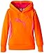 PUMA Girls' Cat Hoodie with Thumb Hole