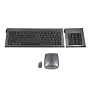 Kensington SlimBlade Media Notebook Set with Wireless Keyboard, Laser Mouse, and Numeric KeyPad (Graphite) K72279US