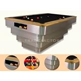DESIGN PROFI BILLARDTISCH ST pool billard tisch snooker schwarz