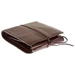RMC Martin Ksohoh Red Monkey Company MKWS 3 fold brown Italian leather landscape wallet