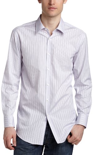 HUGO BOSS Men’s Max Slim Fit Dress Shirt,Dark Purple