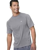 Champion Men's Double Dry Training T Shirt, Oxford Gray, Large