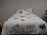 WILD BUTTERFLIES KING QUILT