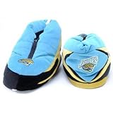 Jacksonville Jaguars Plush NFL Sneaker Slippers - L