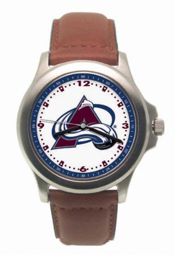 Buy Colorado Avalanche Rookie Leather Watch