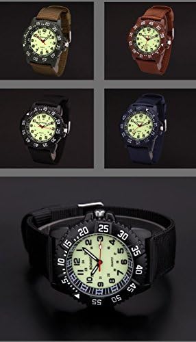 Seconds Hand Watches for Medical Field Nursing Students Military Wristwatches (Black Color)