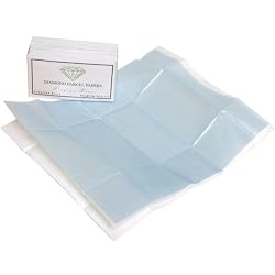 25 Blue & White Diamond Gemstones Parcel Travel Papers