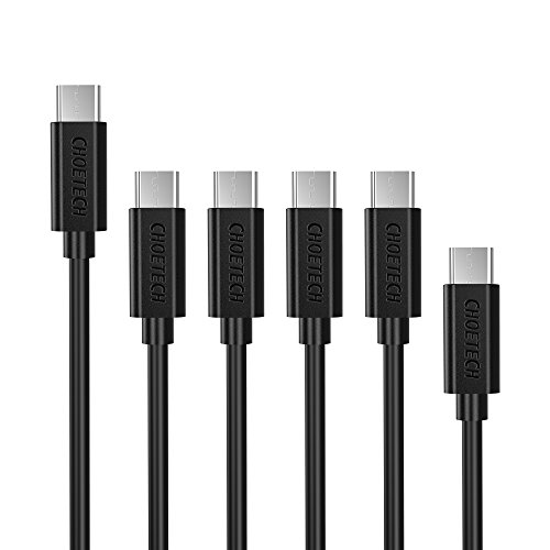 USB Type C Cable, CHOETECH 6Pack [1.6ft1+3.3ft4+6.6ft1] Durable USB C to USB A (Type C to Type A) Cable for OnePlus 3, LG G5, HTC 10, new MacBook and More