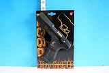 18cm Action Cap Gun in Black P99 WICKE AGENT (Takes Roll Caps) (BT32)
