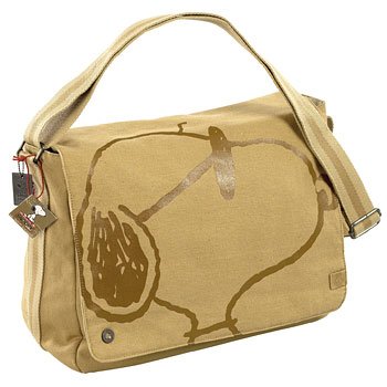  Snoopy Original Canvas Satchel