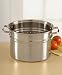 Kitchen & Housewares : Tools of the Trade Belgique Copper-Bottom Pasta Insert, 10 Qt.