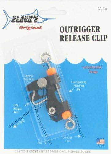Black Marine RC100 Outrigger Release Clip by Black Marine