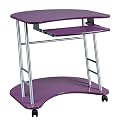 Kool Kolors Computer Desk Metal - Plum Purple