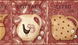 Apple Red Country Ware Wallpaper Border