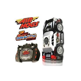 Black and White Air Hogs Zero Gravity R/C Car