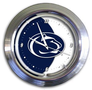 Penn State Nittany Lions Neon Clock