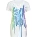 MATIX Meltdown Womens Tee - White