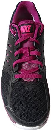 nike flex 2013 rn womens running trainers 580440 sneakers shoes (uk 5 us 7.5 eu 38.5, black/pink fl-raspberry red-white 013)
