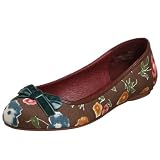 Pink Studio Women's Mila Peep Toe Flat