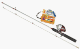 Zebco® Ready Tackle Telescopic Multi-Use Combo Fishing Kit