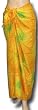 Full Size Pareo: Water Splash Yellow