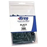 Kreg CAP-BLK-200 Black Plastic Plugs... from Kreg
