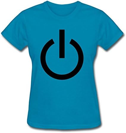 Best Veronicaortiz Blue Fashionable Power T-shirt Large Women