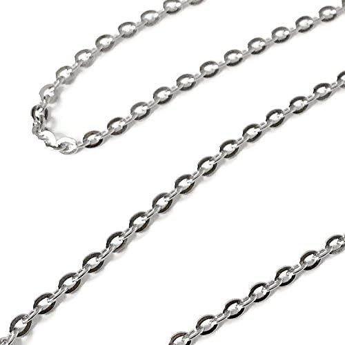 20 Inch Stainless Steel Necklace Chain, 3mm Wide, Diamond Cut, Lobster Clasp