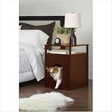 Night Stand Pet House in Walnut
