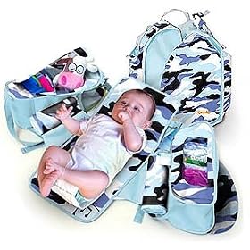 Buy Boogaloo 73 - Camo Diaper Bag by Boogaloo