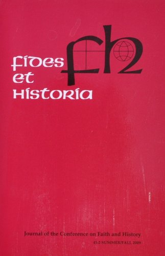 Fides Et Historia- Journal: Religion, Secularization, and the University of New Brunswick; Debating Marrige- Marrying the Sister of a Deceased Wife and the Church in Canada; the Savation Army and the Sacraments in Victorian Britain (Vol. 41 No. 2 Summer/Fall 2009)