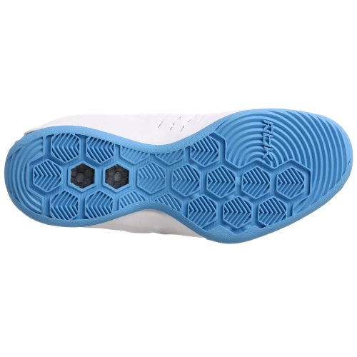 Reebok Men's RBK Flash Hexalite Basketball Shoe,White/Blue/Black,7 M US