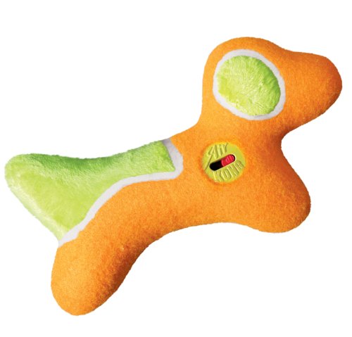 See KONG Off/On Squeaker Dog for Dogs, Medium, Colors Vary