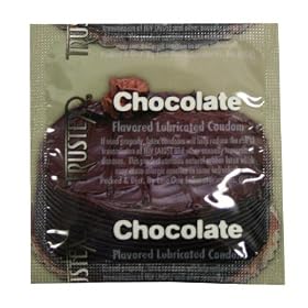 Trustex Chocolate Flavor Lubricated