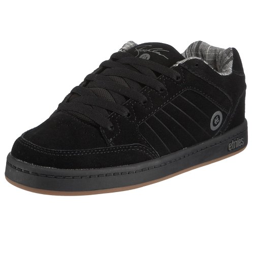 Etnies Youth Kids Sheckler Skateboarding Shoe Black/Orange 4302000006 3 UK