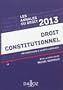 Droit constitutionnel : M�thodologie et sujets corrig�s