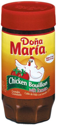 Dona Maria Chicken Bouillon with Tomato, Caldo de Pollo con Tomate, 7.9-Ounce Jars (Pack... by Chicken Bases