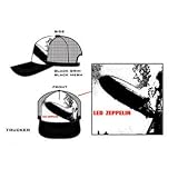 Led Zeppelin Cap - Led Zeppelin Crashing Zep Trucker Cap