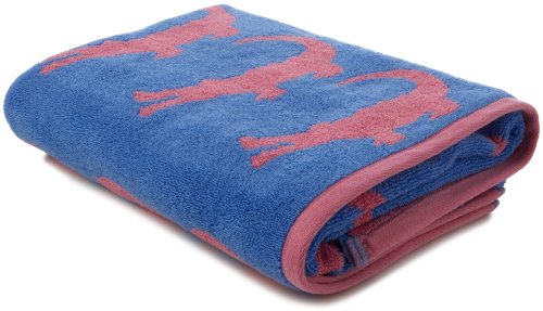Tommy Hilfiger Pink Gator Jacquard Towel