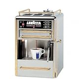 41jD6SZfyTL. SL160  Lavazza One Cup Espresso Beverage System, Chrome/Gold Stainless Steel