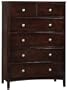 Tiburon Chest, SILVER, ESPRESSO