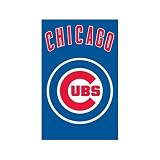 Chicago Cubs Applique Banner Flag