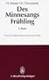 Des Minnesangs Fr�hling, Bd.1, Texte