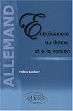 Revue Ellipses Marketing  / Entraînement au thème et à la version : Allemand