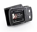 Tuff-Luv Leather case cover for (Philips GoGear Ariaz SA1ARA16K/02 SA1ARA08KI/05 SA1ARA08K/02 SA1ARA04KI/05 4GB/8GB/16GB) - Black