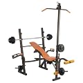 Christopeit Hantelbank Basic Concept, mit 38,5 kg Gewichtsset
