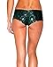 iHeartRaves Mermaid Scrunch Back Micro Rave Booty Shorts