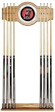 Portland Trail Blazers NBA Billiard Cue Rack with Mirror