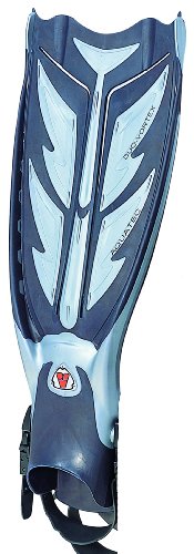 AQUATEC Herren Ger&auml;teflosse DUO VORTEX, schwarz/silber, 44-49, 15057 x11 XL Preisvergleich
